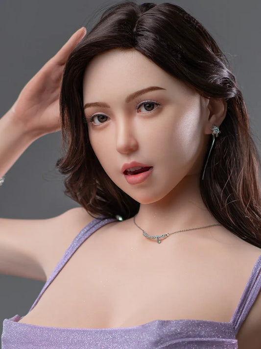F72 ROS Silicone Sex Doll Head ｜Zelex Doll Head