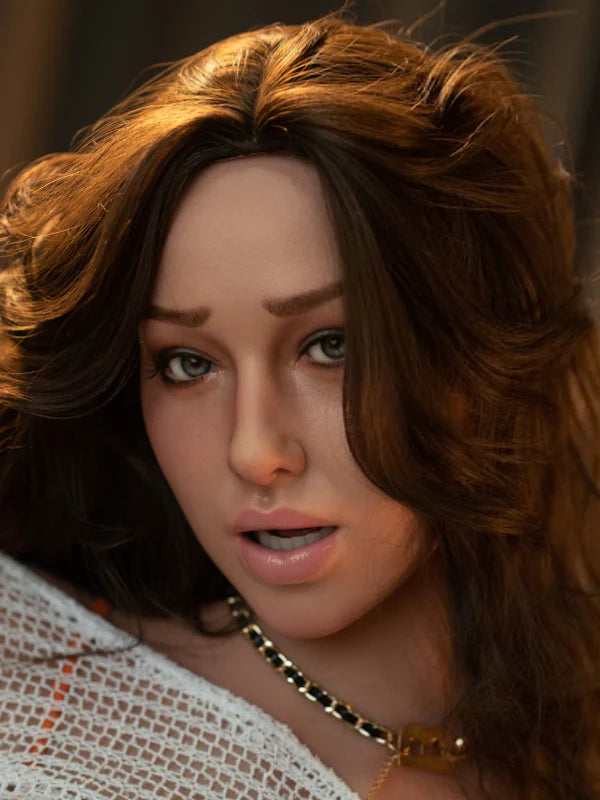 F70 ROS Silicone Sex Doll Head ｜Zelex Doll Head