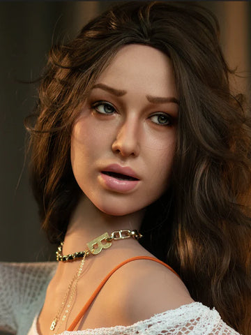F70 ROS Silicone Sex Doll Head ｜Zelex Doll Head