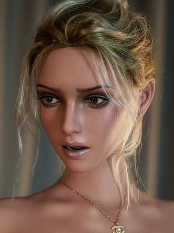 F68 ROS Realistic Silicone Sex Doll Head Only｜Zelex Doll Head