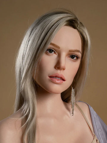 F64 ROS Silicone Sex Doll Head ｜Zelex Doll Head