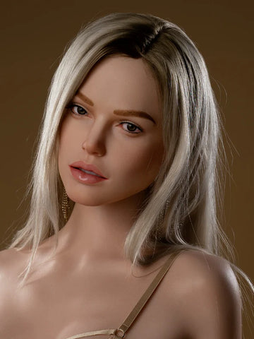 F64 ROS Silicone Sex Doll Head ｜Zelex Doll Head