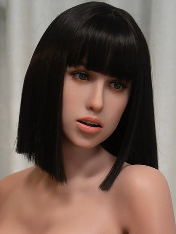 F63 ROS Silicone Sex Doll Head ｜Zelex Doll Head