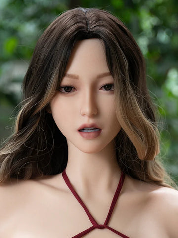 F62 ROS Silicone Sex Doll Head ｜Zelex Doll Head