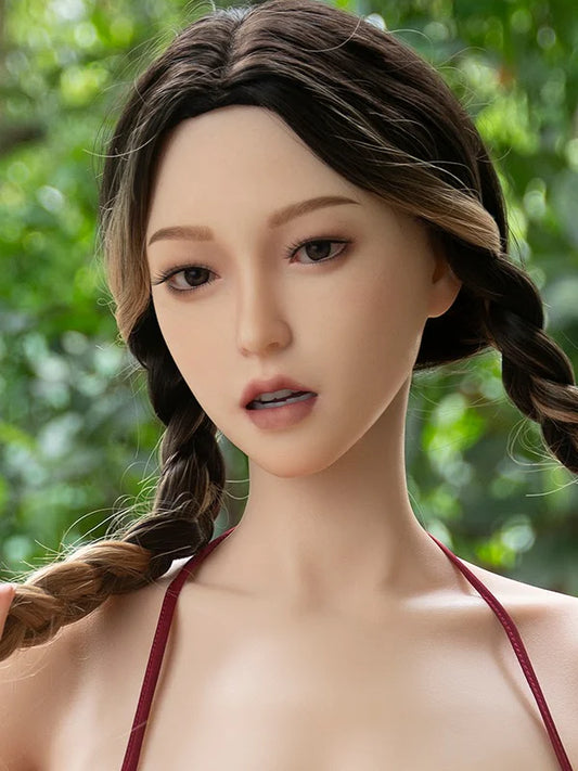 F62 ROS Silicone Sex Doll Head ｜Zelex Doll Head
