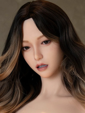 F62 ROS Silicone Sex Doll Head ｜Zelex Doll Head