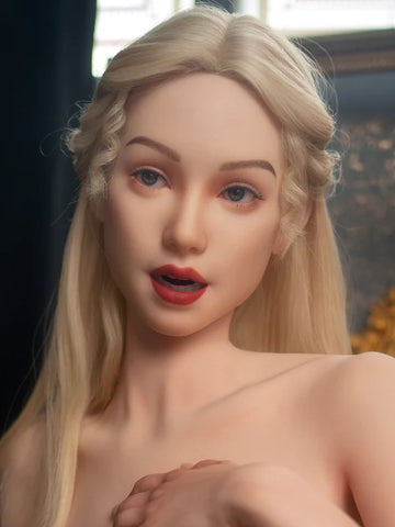F60 ROS Silicone Sex Doll Head ｜Zelex Doll Head