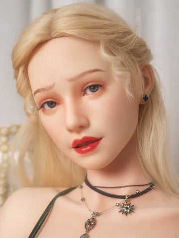 F59 ROS Silicone Sex Doll Head ｜Zelex Doll Head