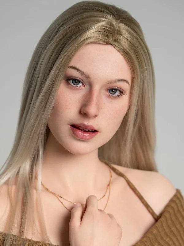 F58 ROS Silicone Female Sex Doll Head Only｜Zelex Doll Head
