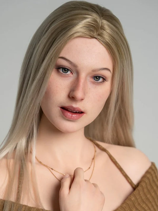 F58 ROS Silicone Female Sex Doll Head Only｜Zelex Doll Head