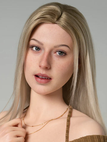 F58 ROS Silicone Female Sex Doll Head Only｜Zelex Doll Head