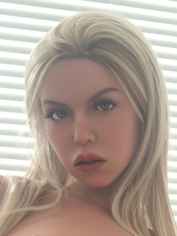F55 ROS Silicone Sex Doll Head ｜Zelex Doll Head