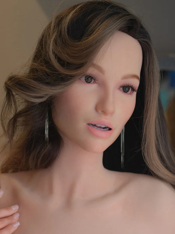F52 ROS Silicone Sex Doll Head ｜Zelex Doll Head