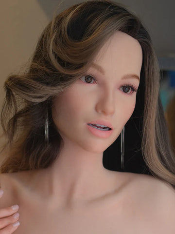 F52 ROS Silicone Sex Doll Head ｜Zelex Doll Head