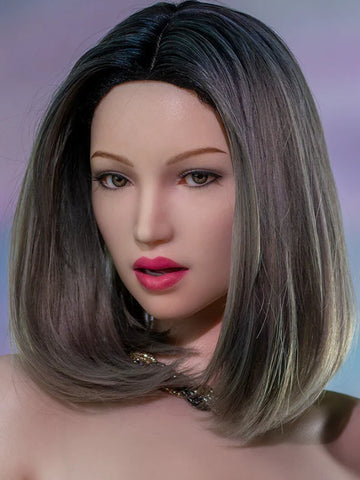 F50 ROS Silicone Sex Doll Head ｜Zelex Doll Head