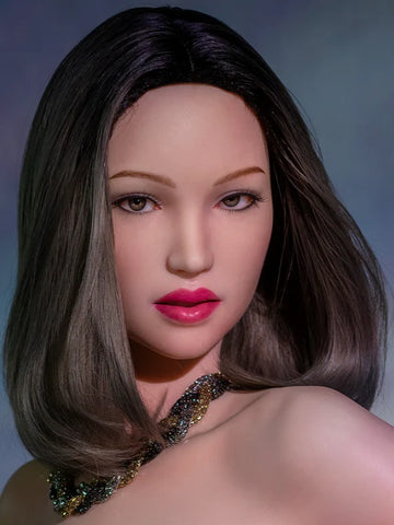 F50 ROS Silicone Sex Doll Head ｜Zelex Doll Head