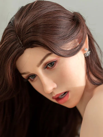 F44 ROS Silicone Sex Doll Head ｜Zelex Doll Head