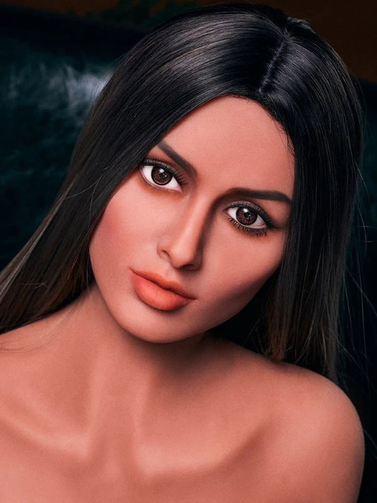 F479【Irontech Doll Head】TPE Sex Doll Head Tan