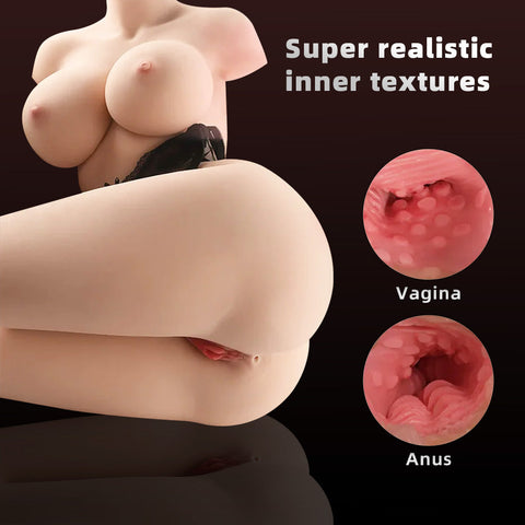 H222-Luxury Curvy Lifelike Sex Doll Torso|xingse-57lb 80cm