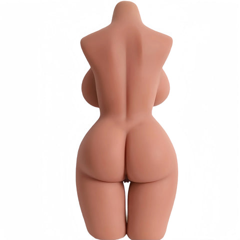 T631 (17kg)  La bambola del sesso a grandezza naturale più sexy, dalla pelle abbronzata e dal torso sinuoso