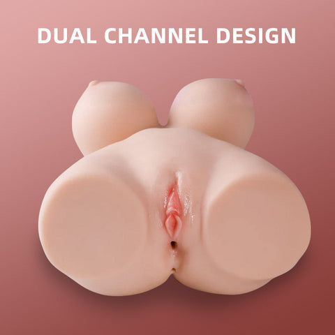 H247-BBW Big Boobs Booty Realistic Torso Sex Doll Pocket Pussy|xingse-10.5lb