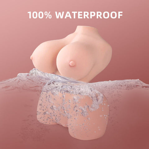 H247-BBW Big Boobs Booty Realistic Torso Sex Doll Pocket Pussy|xingse-10.5lb