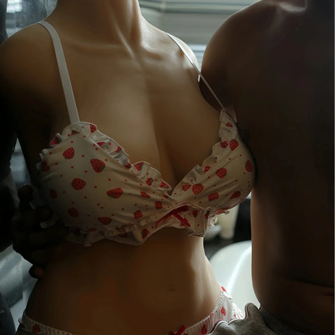 H33-(53lb)Yellow-Luxury Life Size Doggy Style Curvy Sex Doll Torso with Round Thigh|Breast Option|