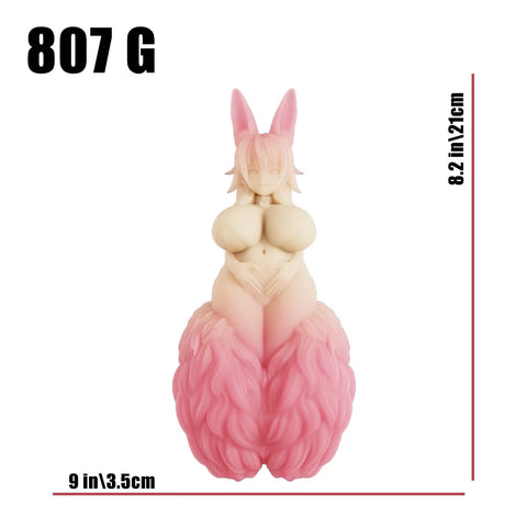 M252- Elf Anime pocket pussy Silicone Hentai  Furry Rabbit | MRL-1.78LB