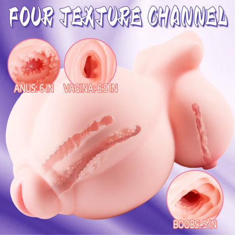 M282- Fake Pussy Mini BBW Sex Doll | MRL-7.7 lbs