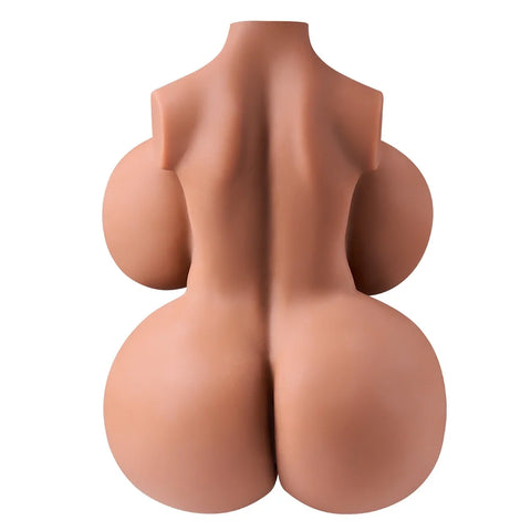 M260-Lucy Ebony Black BBW Sex Dolls Torso | MRL-24.3LB