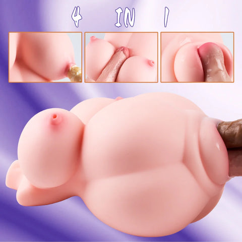 M282- Fake Pussy Mini BBW Sex Doll | MRL-7.7 lbs
