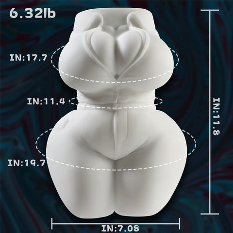 M272-TPE Fake Pussy Cheap BBW Sex Toy Cowgirl Busty| MRL-6.39lb