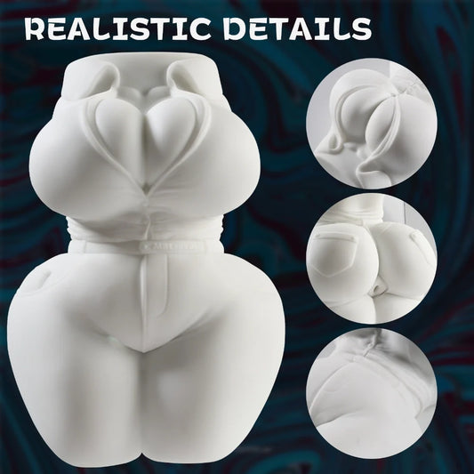 M272-TPE Fake Pussy Cheap BBW Sex Toy Cowgirl Busty| MRL-6.39lb