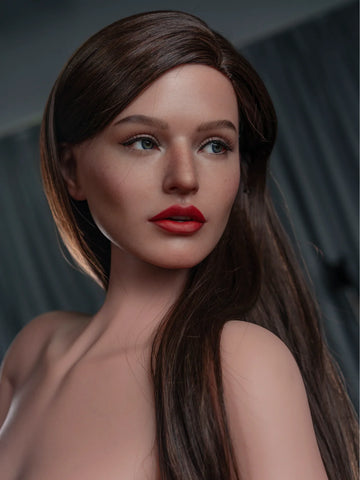S431—171cm/40kg C cup Silicone Head (Movable Jaw) + SLE Body Silicone Celebrity Sex Doll | Zelex Doll