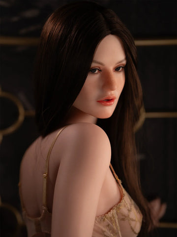 S447—171cm/40kg C cup Silicone Head (Movable Jaw) + SLE Body Silicone Real Sex Doll | Zelex Doll