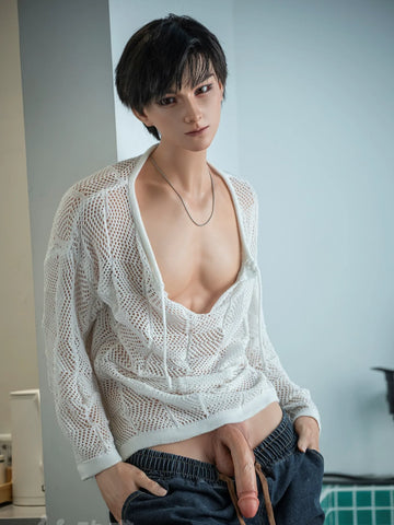 S4281—180cm/5ft11-35kg Japanese Femboy Male Sex Doll - Jiusheng Doll