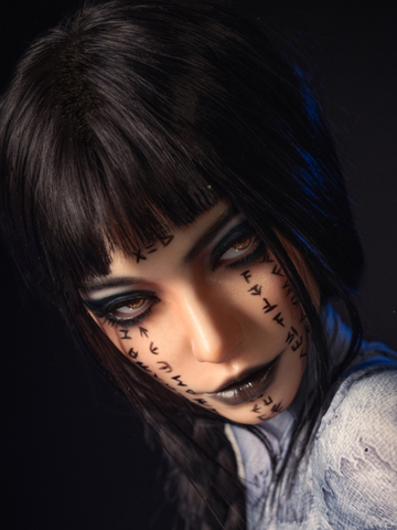 F21 ROS Free Hair Impants  Real Oral Movable Jaw Silicone Sex Doll Head   | SY Doll