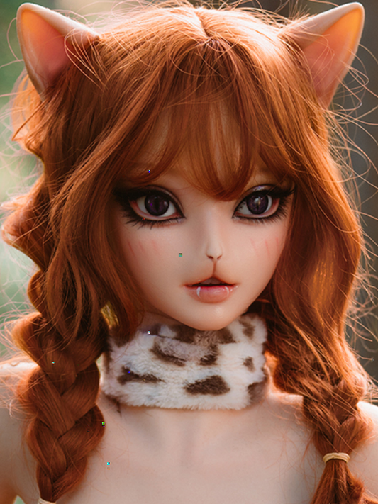 F13 ROS Free Hair Impants Oral Movable Jaw Silicone Anime Sex Doll Head   | SY Doll