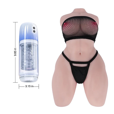 H150-11LB Hannah Mini Muscular Sex Doll Male Masturbator丨Tantaly