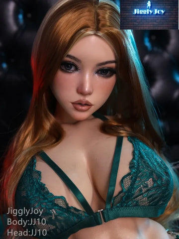 JIT013—80cm/2ft6"-60.07lbs D Cup Fanny Ultra Soft Female Silicone ROS Sex Doll Torso With Head｜Jigglyjoy