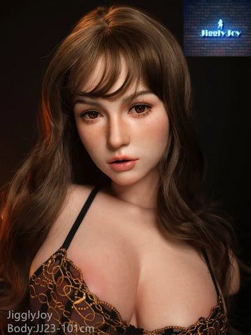 JIT016—101cm/3ft3"-59.52lbs F Cup Huge Breasts Life Size Silicone ROS Sex Dolls Torso With Head｜Jigglyjoy