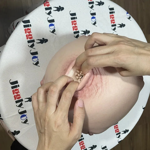 JIT026—6.5kg/14.3lb Jewel Onahole Ball 5 Holes in One Masturbation  | JigglyJoy
