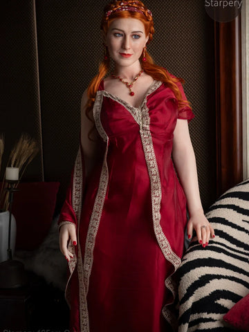 S621-165cm/5ft5 G Cup Lucretia Realistic Silicone Sex Doll | Starpery Doll