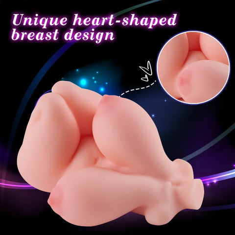 M285-Fake Pussy BBW Sex Doll Torso【IN Stock】 | MRL-2.2 lbs