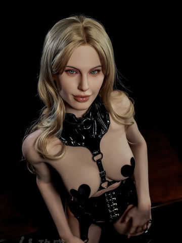 S4278—168cm/5ft5 36.2kg C Cup Silicone Blonde Celebrity Sex Doll | Jiusheng Doll