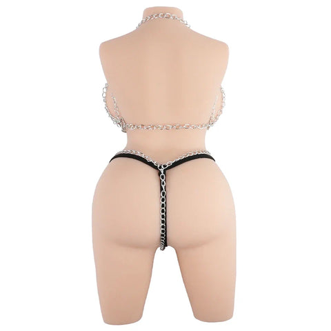 H143-30.3LB 7.1inch Sarina Big Penis Trans shemale Sex Doll Torso丨Tantaly