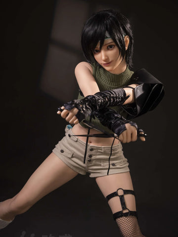 S4286—168cm/5ft5 ,36.2kg C Cup Yuffie Kisaragi Silicone Chinese Sex Doll | Jiusheng Doll