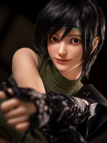 S4286—168cm/5ft5 ,36.2kg C Cup Yuffie Kisaragi Silicone Chinese Sex Doll | Jiusheng Doll