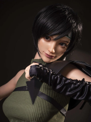 S4286—168cm/5ft5 ,36.2kg C Cup Yuffie Kisaragi Silicone Chinese Sex Doll | Jiusheng Doll