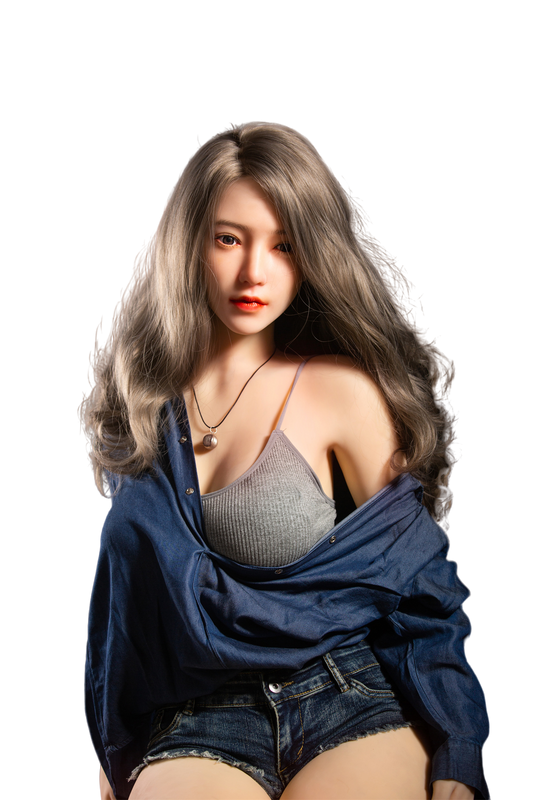F144-170cm/5ft7 TPE Sex doll with silicone head